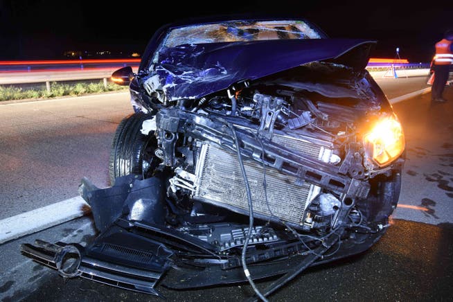 Vier Verletzte Nach Unfall Auf A13 Bei Ruthi