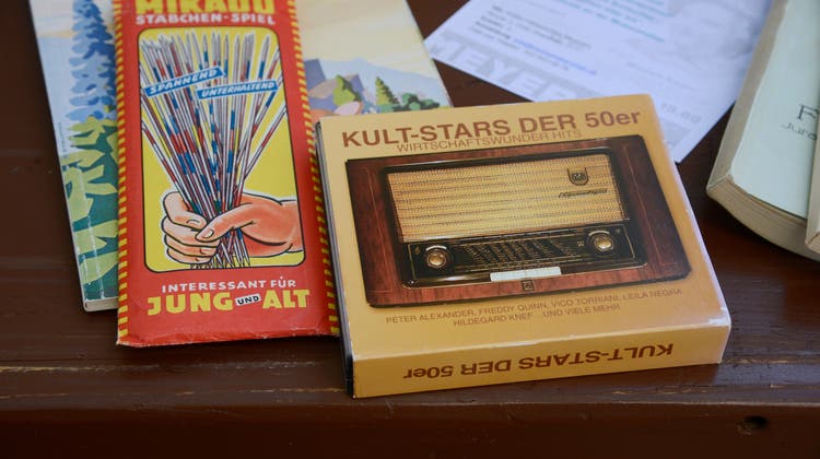 Spiele und Musik aus den 50er Jahren liessen die Herzen von Retro-Fans höher schlagen. (Hansjörg Sahli / Solothurner Zeitung)