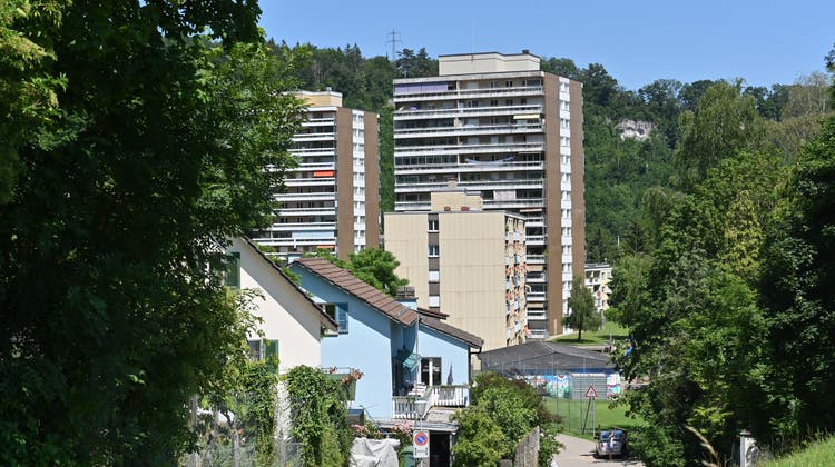 Plädiert auf finanzielle Entlastung: Trimbach hat eine hohe Quote an Sozialhilfefällen. Im Bild die Wohnsiedlung Rankwog. (Bruno Kissling)