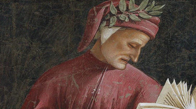 Porträt von Dante Alighieri aus der Cappella di San Brizio, um 1500 entstanden. (Fine Art Images/Heritage Images/Getty Images)