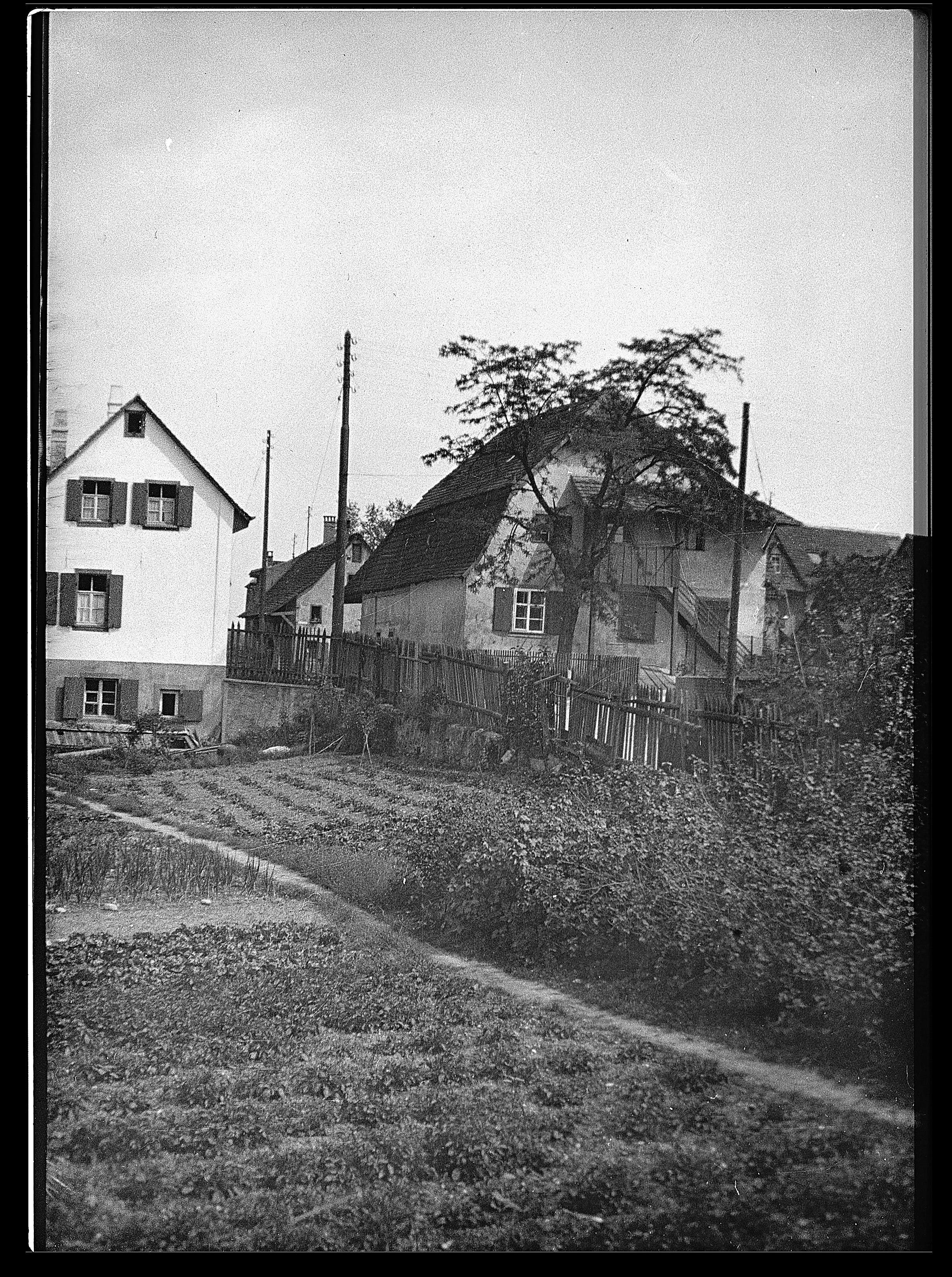 Bilder aus einer anderen Zeit: Ab den 1920er begann Kleinhüningen seinen ländlichen Touch nach und nach zu verlieren.