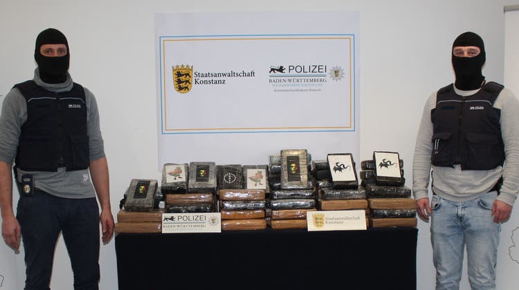 Durch mehrere koordinierte und zeitgleiche Grossrazzien in Deutschland und Zürich konnten neun Verdächtige festgestellt werden. (Bild: Polizei Konstanz)