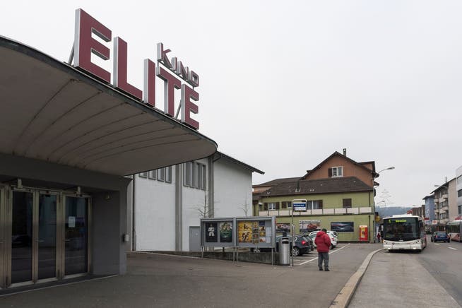 Das Kino Elite an der Landstrasse in Wettingen.