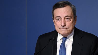 Entschlossen gegen die Pandemie: Italiens Ministerpräsident Mario Draghi führt die Impfpflicht für die Risikogruppe ab 50 Jahren ein. (Riccardo Antimiani / EPA)