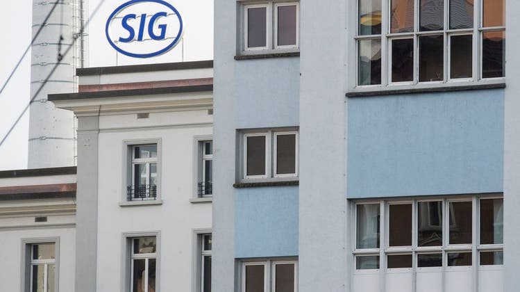 Der SIG-Hauptsitz in Neuhausen. (Keystone)