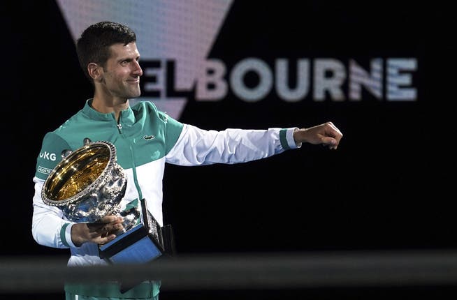 Mit neun Titeln ist Novak Djokovic Rekordsieger der Australian Open.