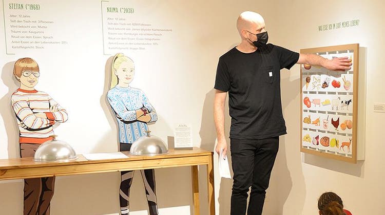 Die Ausstellung «Tischlein, deck dich!» lockte im Jahr 2021 viele Schulklassen ins Badener Kindermuseum. (Bild: zvg)