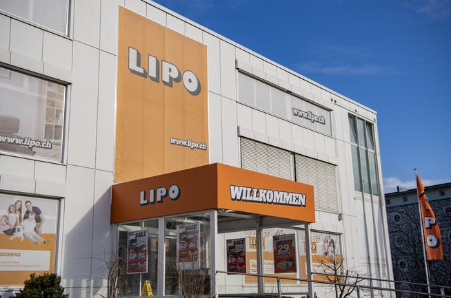 Eine Lipo-Filiale in Emmen im Kanton Luzern.