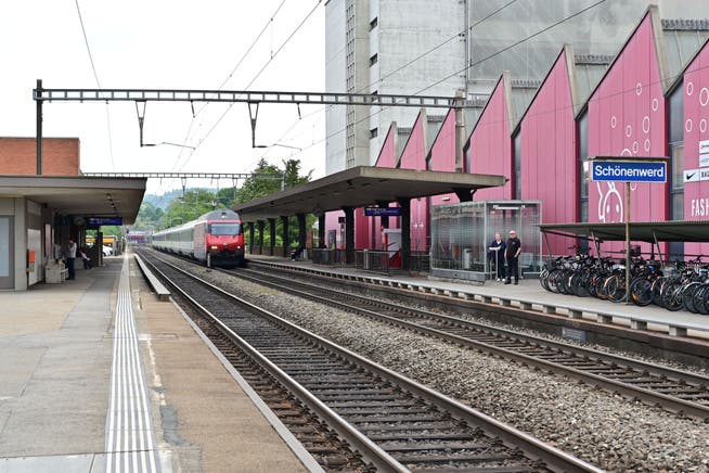Seit dem 6. Januar wird der Bahnhof in Schönenwerd umgebaut.