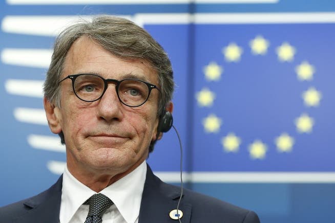 Wurde 65 Jahre alt: EU-Parlamentspräsident David Sassoli. 