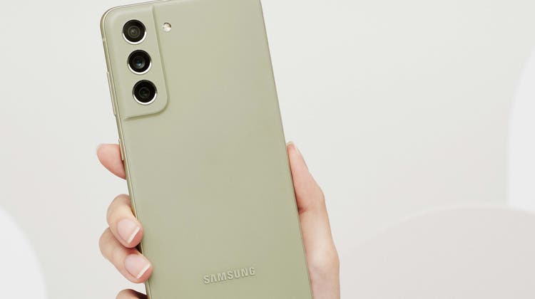 Soll zum Bestseller werden: Das Samsung Galaxy S21 FE 5G. (Foto: Patrik Müller)