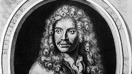Molière, Schauspieler, Theaterunternehmer, Regisseur und Jahrhundert-Satiriker mit einem aktuellen Feindbild: Mediziner. Am 15.1.2022 jährt sich sein 400. Geburtstag. (Getty)