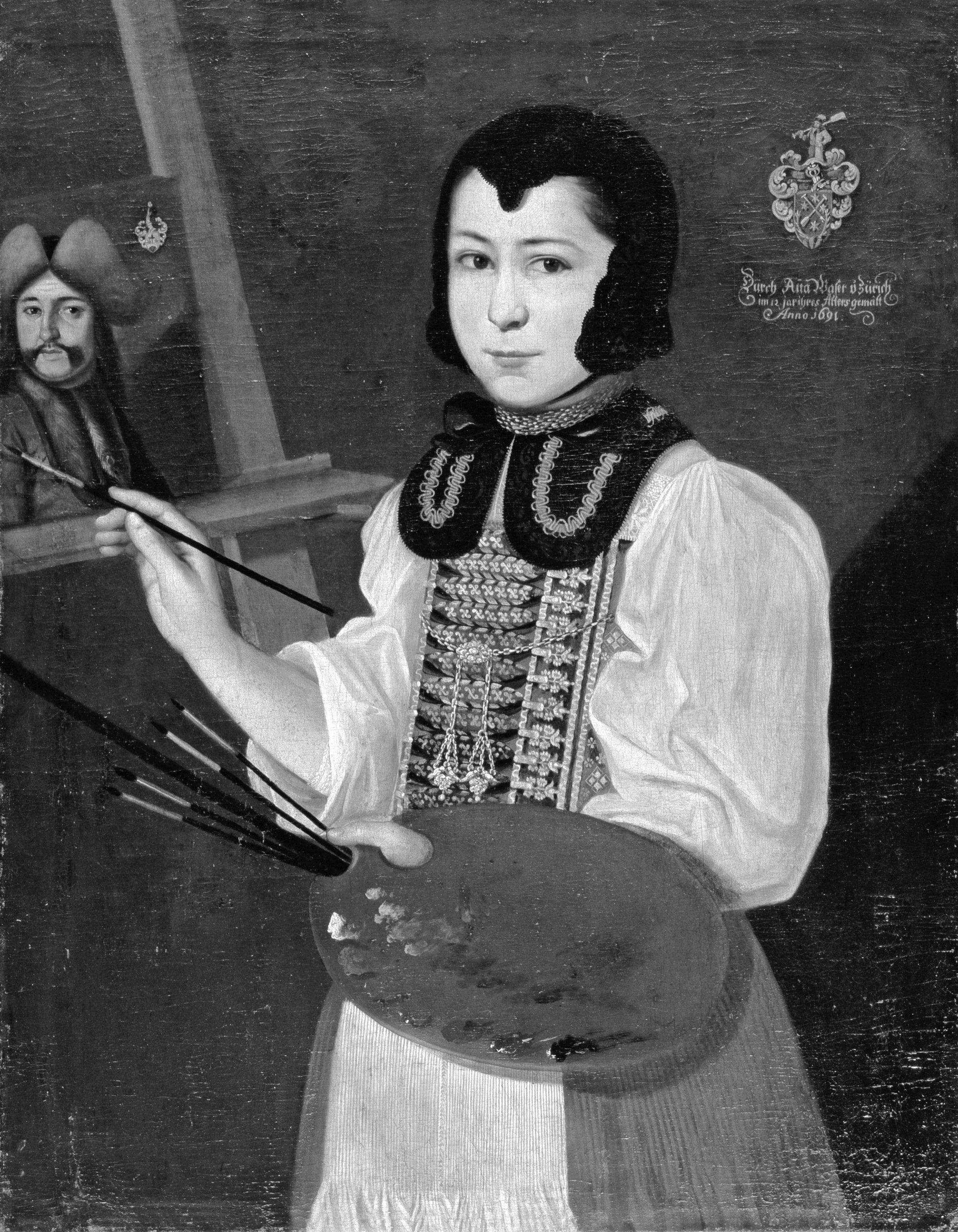 Trostloses Wunderkind: Das Leben der Anna Waser (1678-1714) war kurz, ihr Talent als Malerin jedoch gross. Die Zürcherin schuf ein Selbstporträt, das für Aufsehen sorgte. Der russische Zar und die englische Königin bühlten um die Gunst ihrer Kunst. Glück brachte ihr das nicht. 