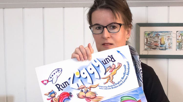 Miriam Selmi Reed zeigt ihren Cartoon «Run Ziggy Run». (zvg)