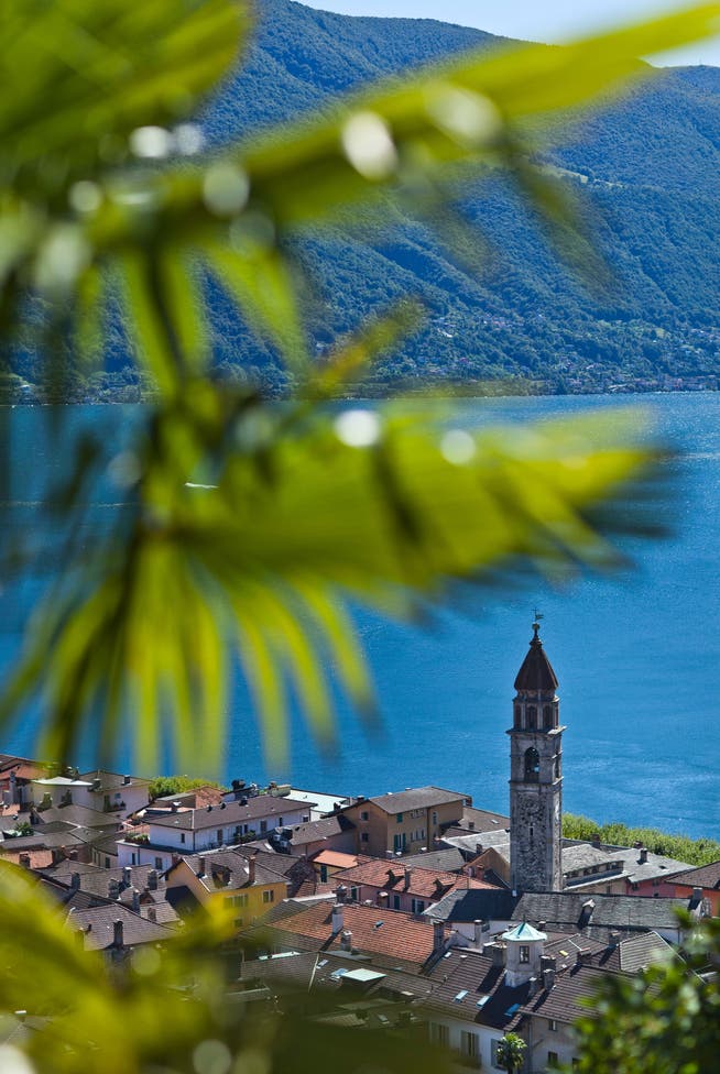 Blick auf Ascona am Lago Maggiore - kein Wunder boomt der Ferienwohnungsmarkt im Tessin.