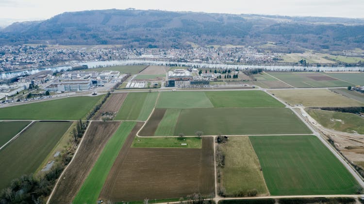 Das Sisslerfeld, das die Aargauer Regierung als strategische Landreserve gekauft hat. (Valentin Hehli / ARG)