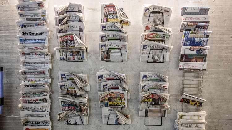 Rund 170 Zeitungen und Zeitschriften würden vom Medienpaket profitieren. (Sandra Ardizzone)