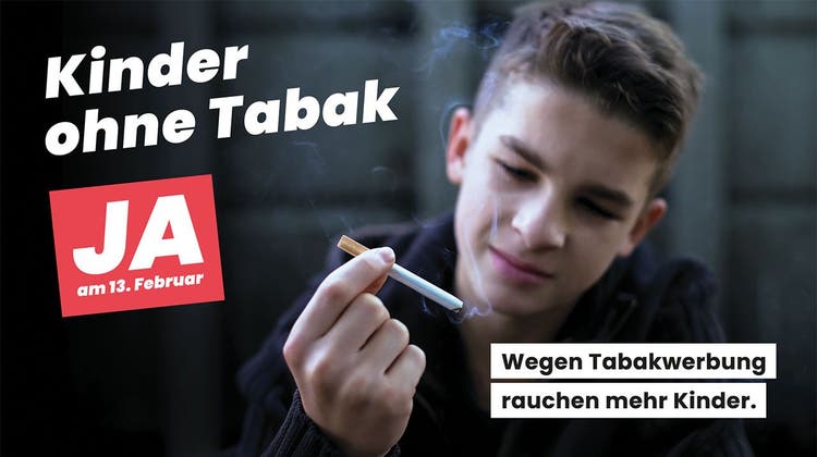 Kinder und Jugendliche sollen auch in der Schweiz umfassend vor Tabakwerbung geschützt werden