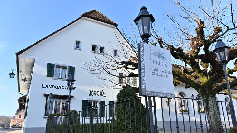 Der Landgasthof Kreuz in Obergösgen sucht einen neuen Besitzer. (Bruno Kissling)