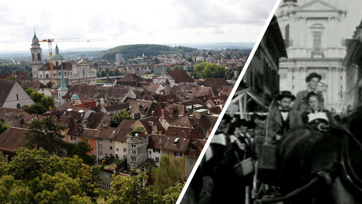 Eindrückliche Kulisse: Solothurn gilt als «schönste Barockstadt der Schweiz». (Hanspeter Bärtschi)