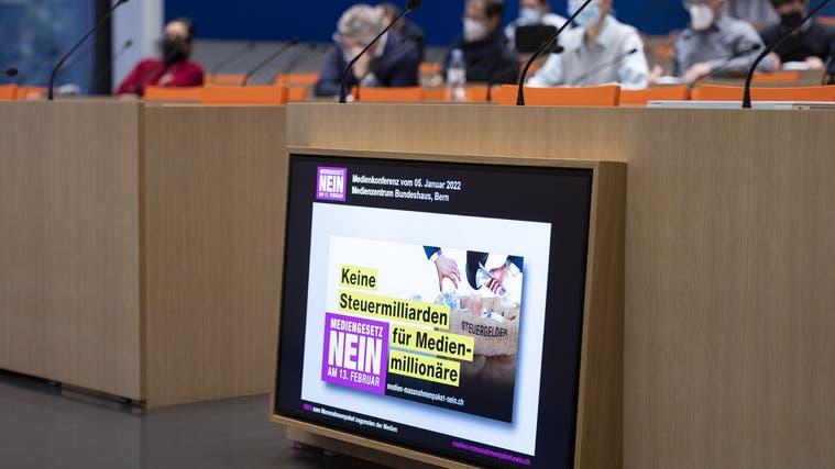 Die FDP AR fasste die Nein-Parole zum Medienpaket. (Bild: Keystone)