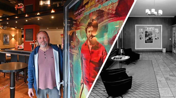 Konrad Schibli trennt sich vom Ursprungslokal der Familie. Das Kino Palace in Olten wird derzeit von einem indischstämmigen Geschäftsmann gemietet. (Bruno Kissling)