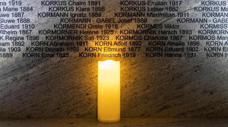 Denkmal für die Opfer des Holocausts in Wien. Auch in der Schweiz soll den Opfern des Nationalsozialismus gedenkt werden. (Keystone)
