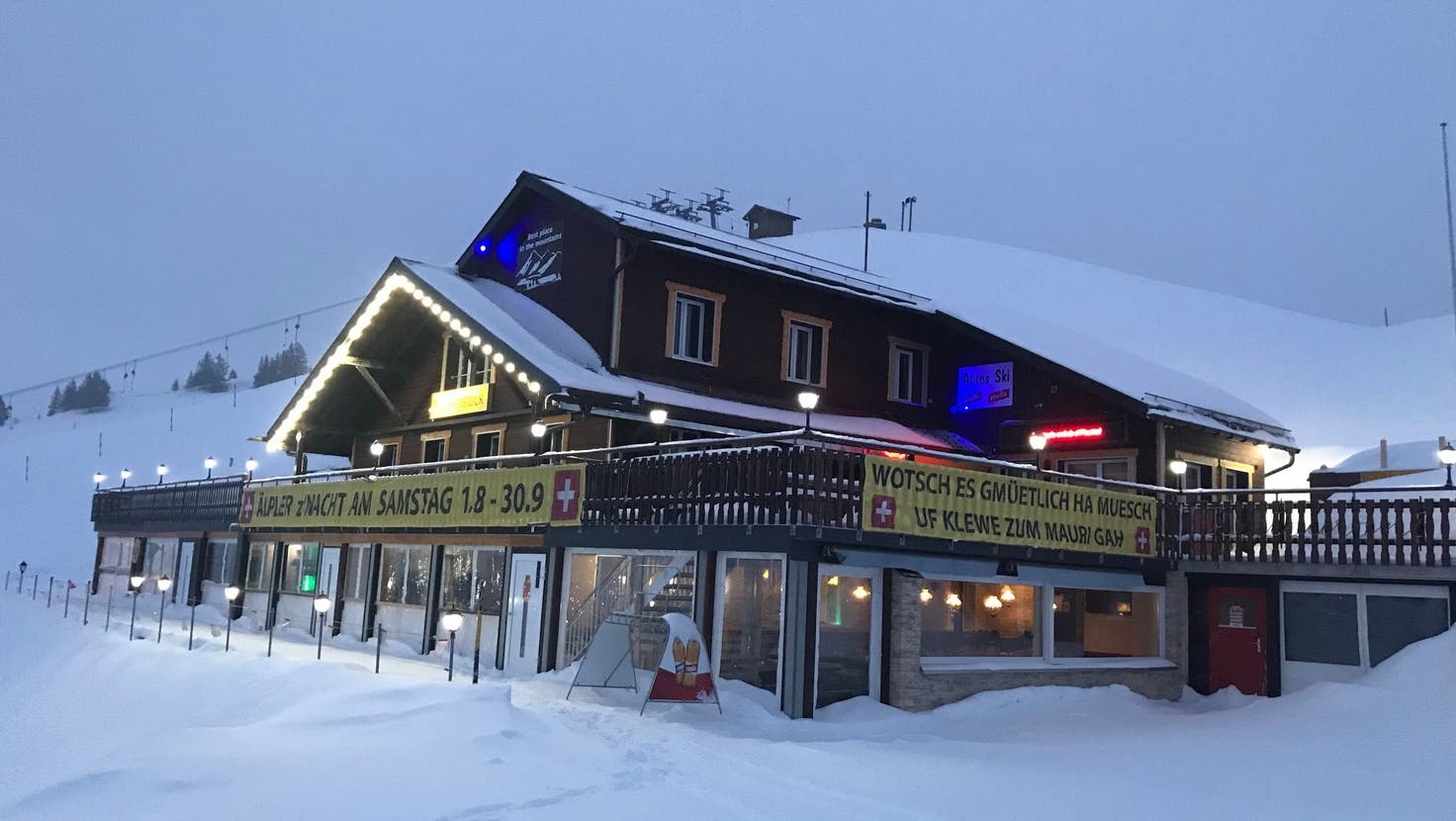 Das Berghotel Klewenstock auf der Klewenalp bleibt in dieser Wintersaison geschlossen. (Bild: PD)