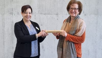 Barbara Heller (links) übernimmt die Leitung von Annemarie Winistörfer. (Bild: PD)