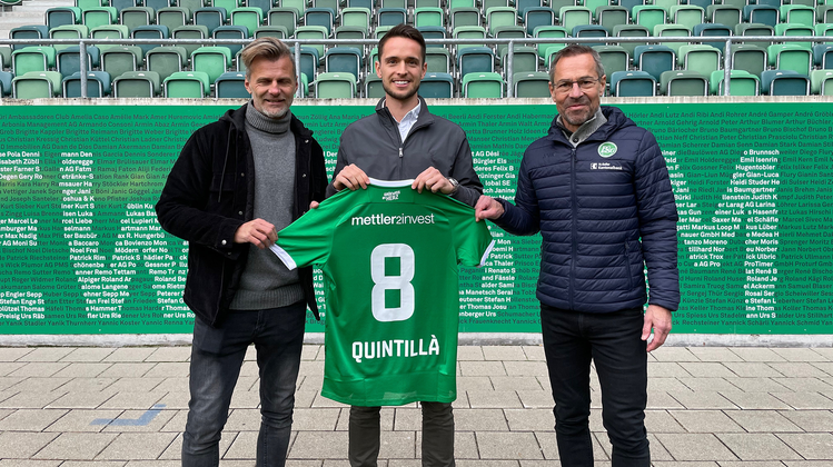 Zurück in die Wohlfühloase: Jordi Quintilla verlässt den FC Basel und spielt ab sofort wieder in St.Gallen