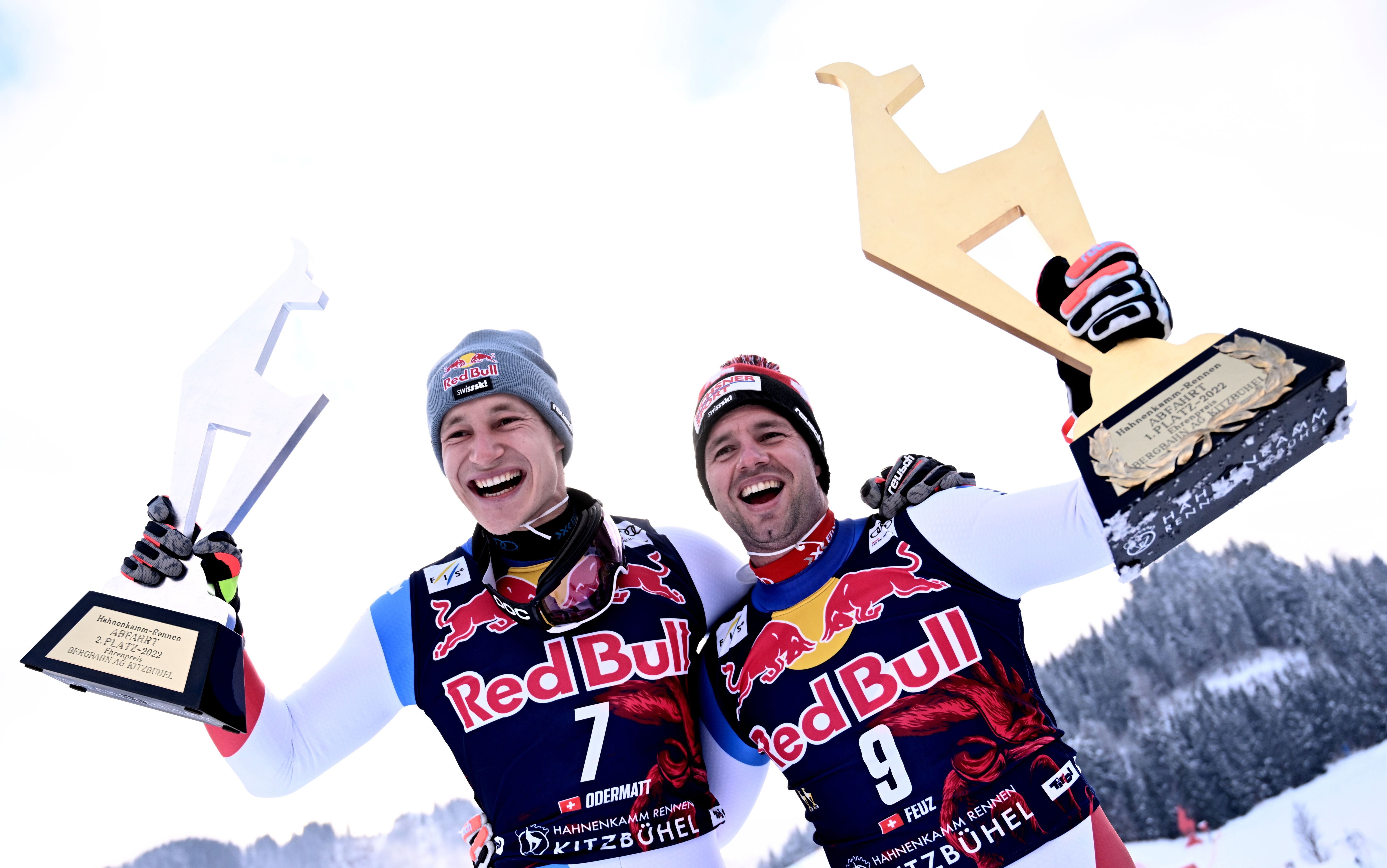 Schweizer Doppelsieg In Kitzbühel; Feuz Gewinnt Vor Odermatt