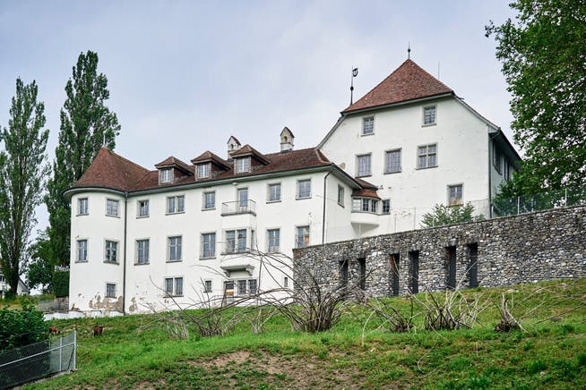 Das Schloss Brestenberg in Seengen. Aufgenommen am 01. Juli 2019.