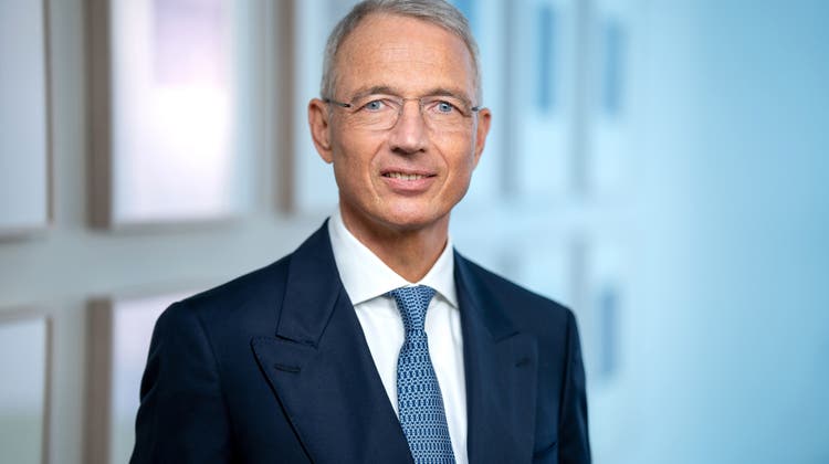 Der ehemalige UBS-Verwaltungsrat Axel Lehmann ist seit Januar 2022 Präsident der Credit Suisse. (AP)