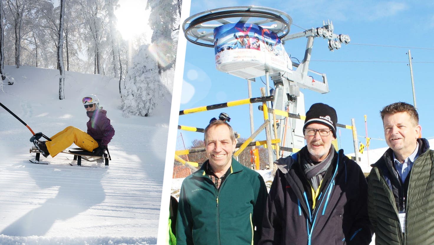 Verwaltungsrat der Skilift Grenchen AG (von links): Marc Schneider, Patrik Mosimann, Adrian Csloviecsek, Christoph Rauber (Präsident), Pascale Ris und Luca Rauber. (Andreas Toggweiler)