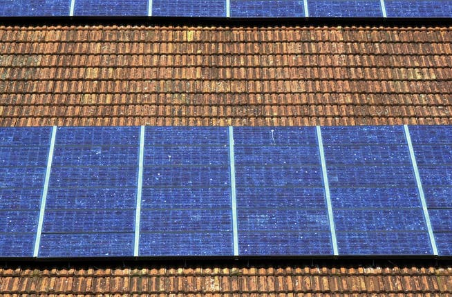 Wer Solarzellen auf seinem Dach installiert, soll belohnt werden, finden Dominik Ritzmann und Manuel Kampus. 