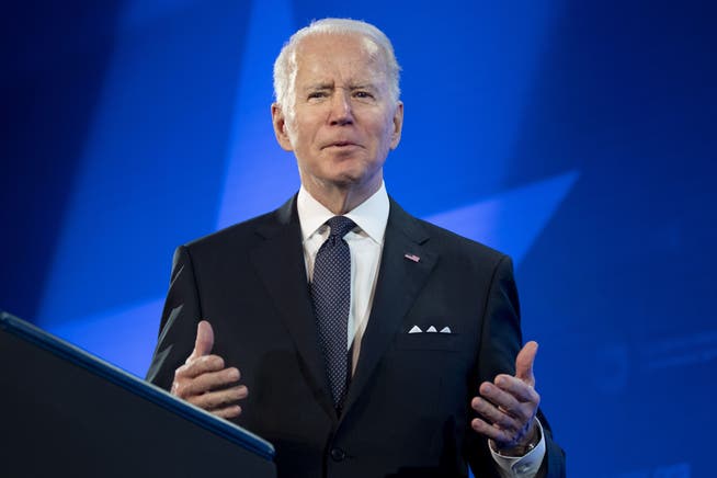 Joe Biden und seine europäischen Amtskollegen haben Russland zur Deeskalation aufgefordert.