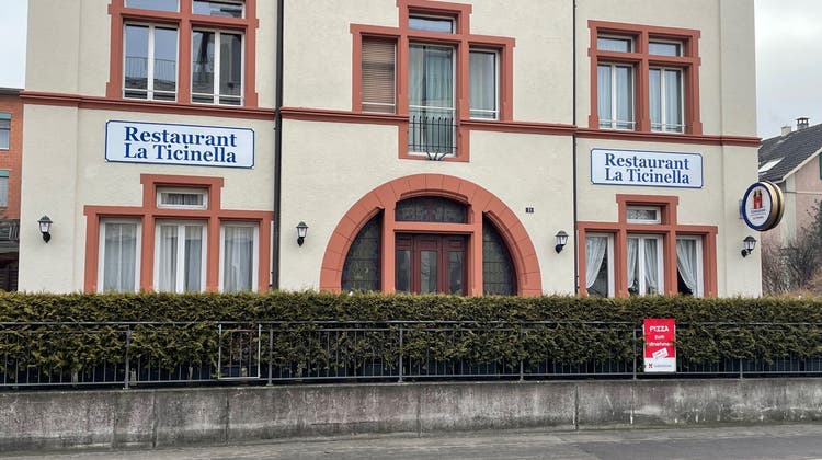 Das Restaurant La Ticinella an der Kaiserstrasse in Rheinfelden ist Konkurs. (Nadine Böni / Aargauer Zeitung)