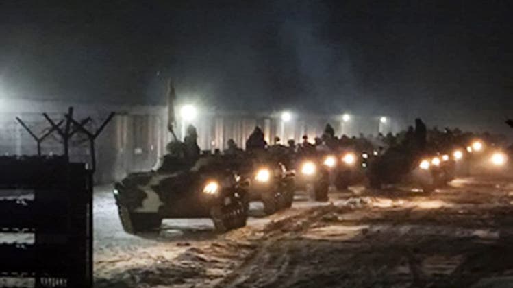 Die Nato-Staaten und zahlreiche andere Länder kritisieren den Truppenaufmarsch an der Grenze zur Ukraine seit Wochen. (Keystone)