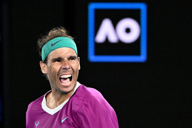 Rafael Nadal steht zum sechsten Mal im Final der Australian Open.