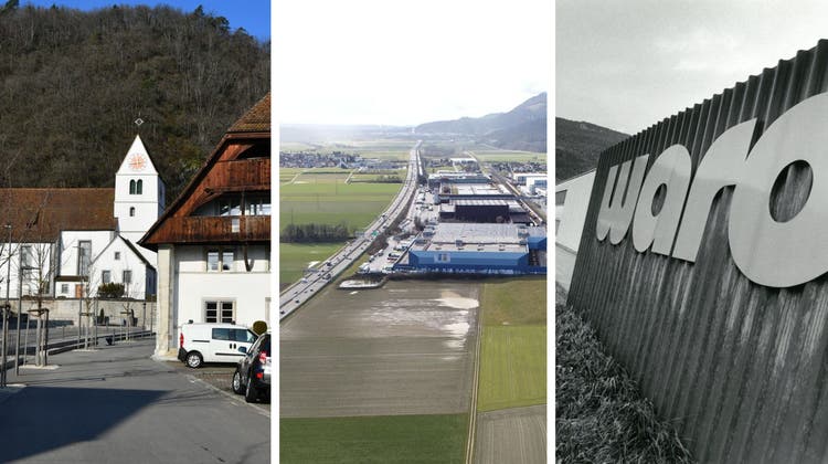 Autobahn, Eisenbahnlinie und viele Industriegebäude: Damit ist das Gäu Wachstumsmotor des Kantons (Bruno Kissling)