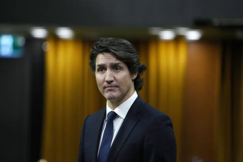 Under Pressure: Canadian Prime Minister Justin Trudeau.