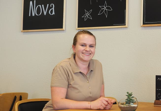 Svenja Häfeli hat sich mit dem Café Nova selbstständig gemacht. 