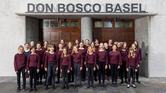Nach langer Suche eine – teure – Bleibe gefunden: die Mädchenkantorei Basel vor dem Kultur- und Musikzentrum Don Bosco.