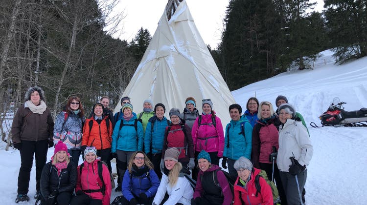 Schneeschuhtour Frauen Herznach-Ueken