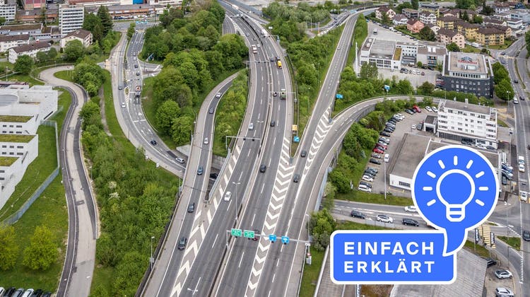 Gehört auch zum Bypass-Projekt: Dritte Röhre im Rathausen-Tunnel (rechts). (Visualisierung pd)
