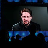 epa07972515 Edward Snowden of Fredom of the Press Foundation addresses a speech in video conference in the official opening ceremony of the 2019 Web Summit at Atlantic Pavilion in Lisbon, Portugal, 04 November 2019. The 2019 Web Summit, considered the largest event of startups and technological entrepreneur ship in the world, takes place from 04 to 07 November. EPA/MIGUEL A. LOPES (Miguel A. Lopes / EPA LUSA)