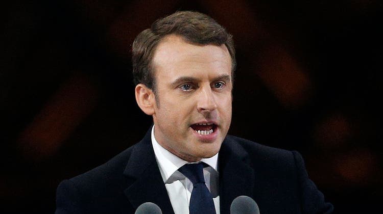 Frankreichs Präsident Emmanuel Macron. (Bild: keystone)