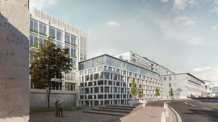 Der neue Teil der Intensivstation befindet sich im Zentrum des Spitals. (© 2020 Nightnurse Image AG, Zürich / Giuliani Hönger Architekten)