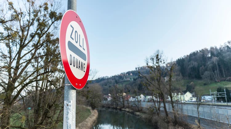 Der Grenzübergang Gaissau im Rheintal. (Bild: Hanspeter Schiess)
