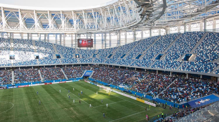 Am 28. Mai hätte im Stadion von Zenit St. Petersburg das Champions-League-Final stattfinden sollen. (Keystone)